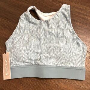 P'tula Light Blue Sports Bra